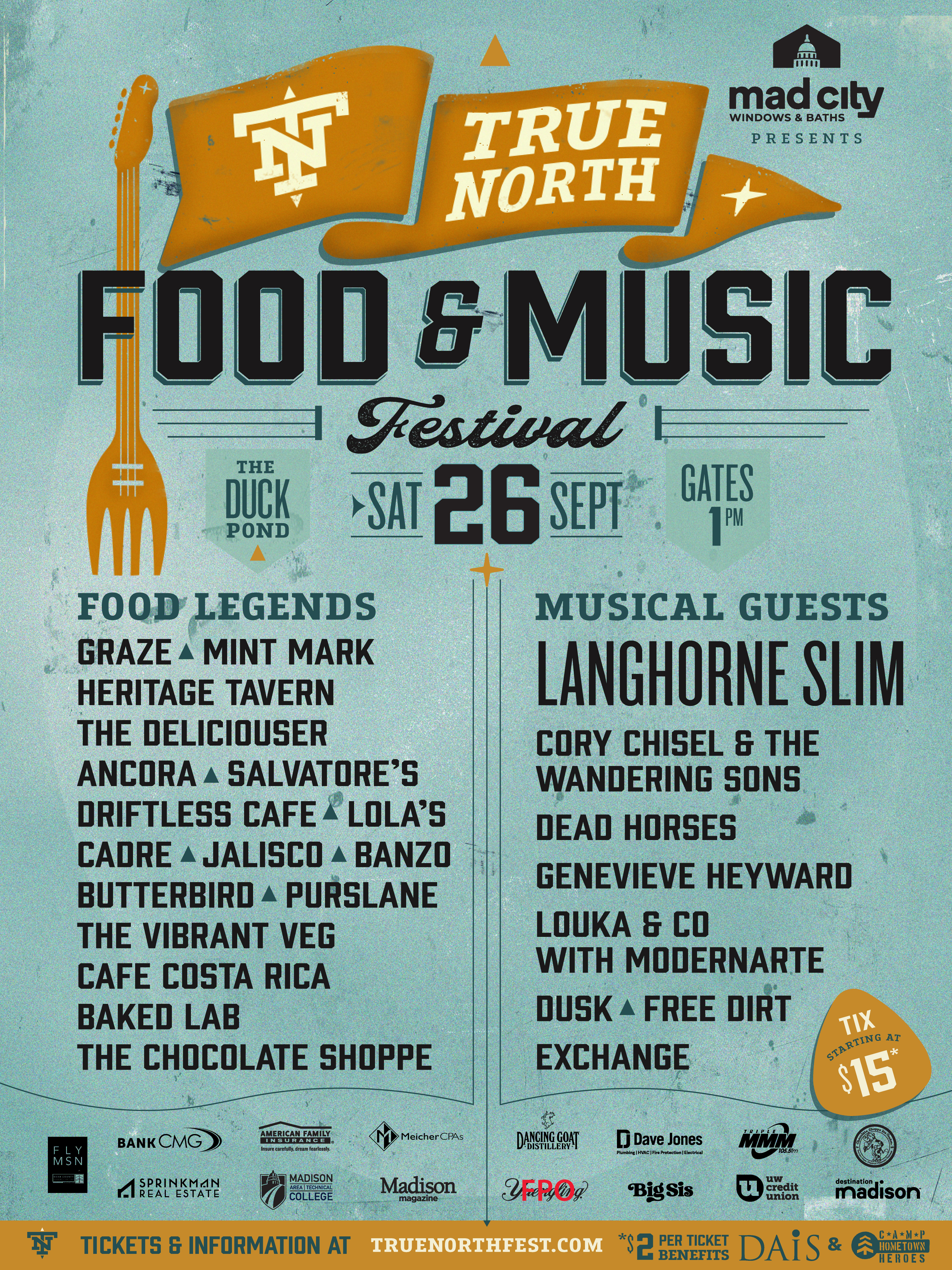 True North 2026 Instagram Announcement Poster